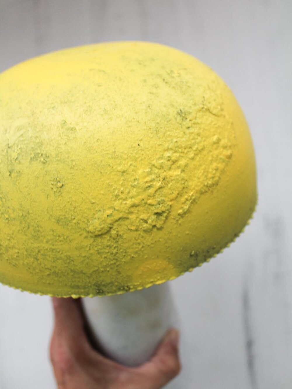 Anthropologie // Terrain - Neon Iron Yellow Mushroom Large - NEW NWT - Picture 7 of 11